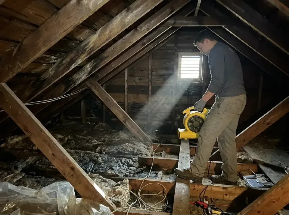 attic-water-damage-drying-proc-007 — frequently asked questions, Emergency Water Extraction & 24/7 Flood Response in New Pra…